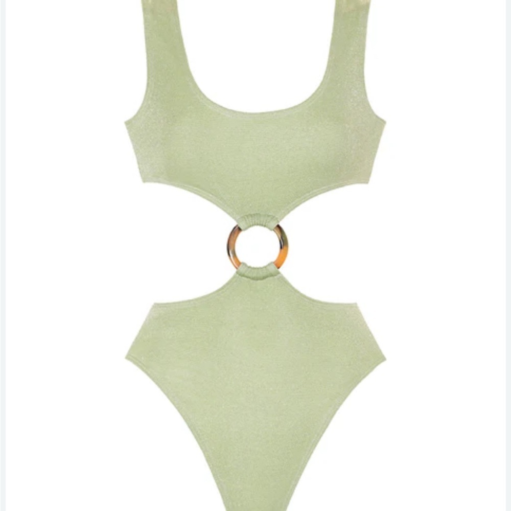 Montce 

Sage Green Rib Ky One-Piece